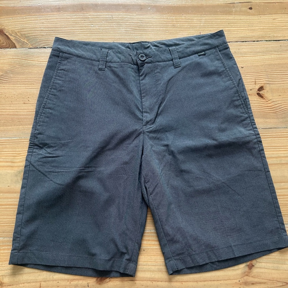 Travis Mathew Gray Flat Front Men Shorts